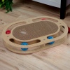 Cat Scratch Pad Toy with Catnip