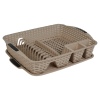 Rattan Dish Drainer With A Tray [007577]