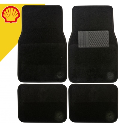 Set of 4 x SHELL Universal Car Floor Mats [462389]