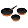Versa Frying Pans Set of 3 Orange [935920]