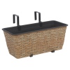 Rattan Rectangular Planter Box