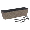 Rattan Rectangular Planter Box