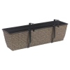 Rattan Rectangular Planter Box