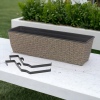 Rattan Rectangular Planter Box