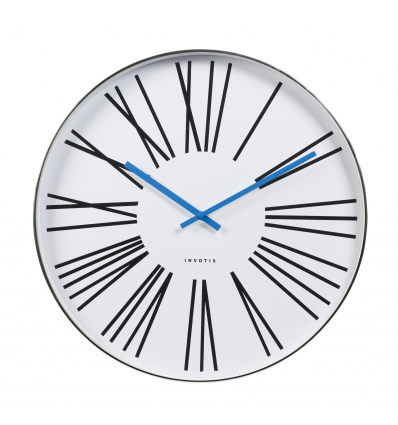 Invotis Roman Numerals Large Wall Clock [741416]