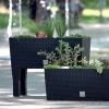 RATO CASE Raised Rattan Flower Bed Planter