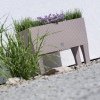 RATO CASE Raised Rattan Flower Bed Planter