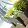 RATO CASE Raised Rattan Flower Bed Planter