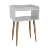 Barndale Bedside Table with Pinewood Legs