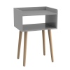 Barndale Bedside Table with Pinewood Legs