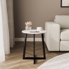 Bianca MDF Side Tables with Steel Legs