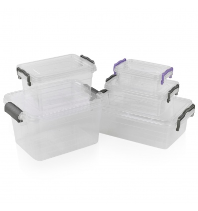 Plastic FAMILY Storage Box With Lids