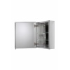 CROYDEX Winster Hang 'n' Lock™ Aluminium Mirror Cabinet [090386]