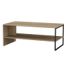 Chester 100cm Wood & Steel Coffee Table