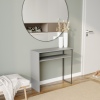 Chester 80cm Wood & Steel Console Table