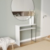 Chester 80cm Wood & Steel Console Table