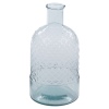 100% Recycled Glass Honeycomb Design Bottle Vase [233514]