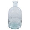 100% Recycled Glass Honeycomb Design Bottle Vase [233514]