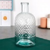 100% Recycled Glass Honeycomb Design Bottle Vase [233514]