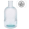 100% Recycled Glass Honeycomb Design Bottle Vase [233514]