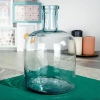 100% Recycled Glass Honeycomb Design Bottle Vase [233514]