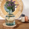 100% Recycled Glass Honeycomb Design Bottle Vase [233514]