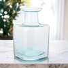 100% Recycled Glass Honeycomb Design Bottle Vase [233514]