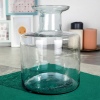 100% Recycled Glass Honeycomb Design Bottle Vase [233514]