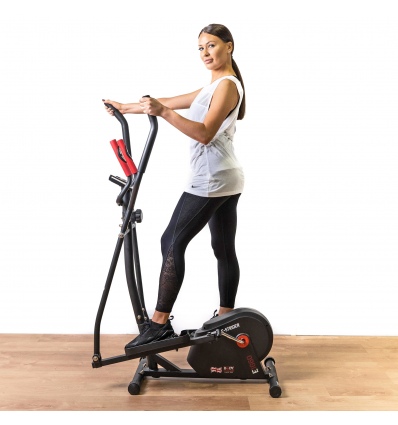 Body Sculpture Magnetic Elliptical Strider with HandPulse Sensors Cross Trainer BE1660 [721483]