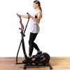 Body Sculpture Magnetic Elliptical Strider with HandPulse Sensors Cross Trainer BE1660 [721483]