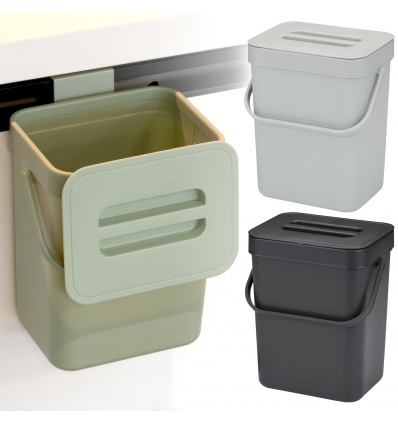 3L Kitchen Recycling Door Mounted Waste Bin [498010]