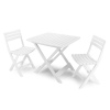 ProGarden Plastic Camping Set 1 Table And 2 Chairs