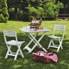 ProGarden Plastic Camping Set 1 Table And 2 Chairs