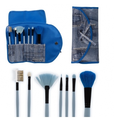 Invotis Jeans Make Up Brush Set (741768)