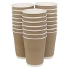 25 Kraft Double Wall Hot Cups