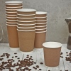 25 Kraft Double Wall Hot Cups