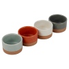 4 Pcs Stoneware Bowl Set