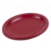 Plastic Oval Platters 12 Inch 5 Colours
