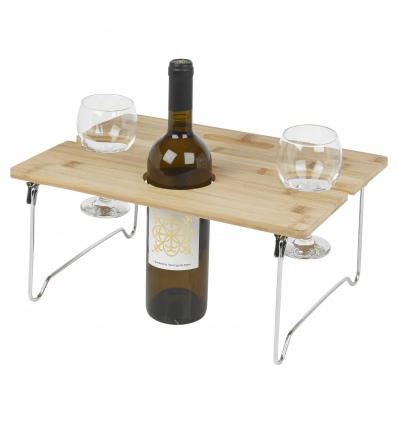 Foldable Bamboo Wine Table [846066]