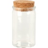 Glass Storage Jar with Cork Lid