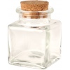 Glass Storage Jar with Cork Lid