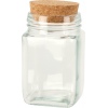 Glass Storage Jar with Cork Lid