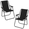 SYDNEY Outdoor Metal Folding Chair -  2 Pack