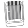 SYDNEY Outdoor Metal Folding Chairs & Metal Table Set