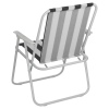 SYDNEY Outdoor Metal Folding Chairs & Metal Table Set