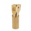 Invotis Bamboo Kitchen Utensil Set [745810]