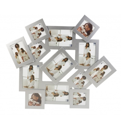 13 photo Picture Frame Silver (741348)