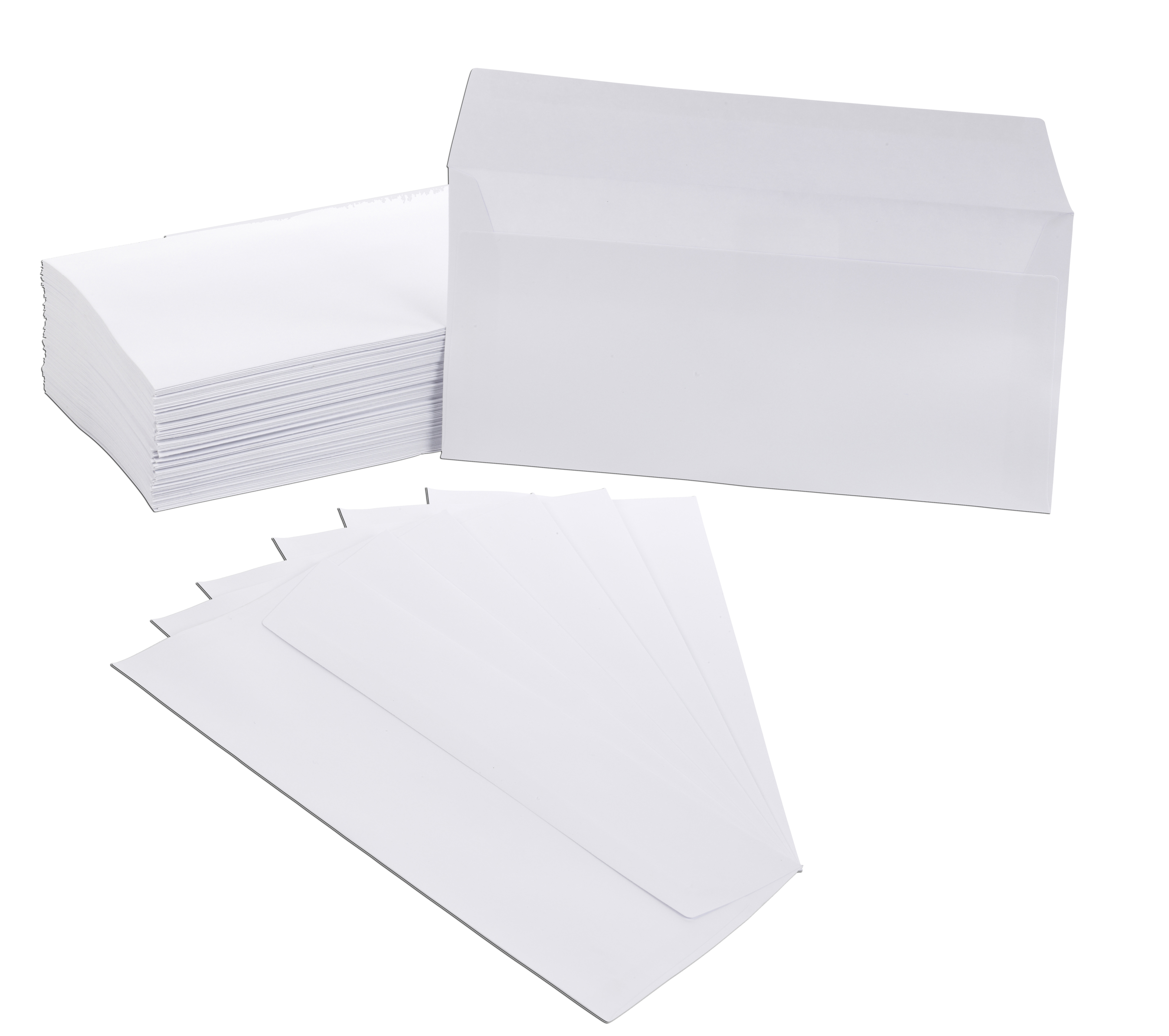 DL Size Plain Quality 90 gsm Paper White Envelopes 110mm x 220mm A4