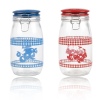 Storage Jar Glass With Ceramic Lid (873850)