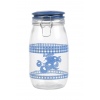 Storage Jar Glass With Ceramic Lid (873850)